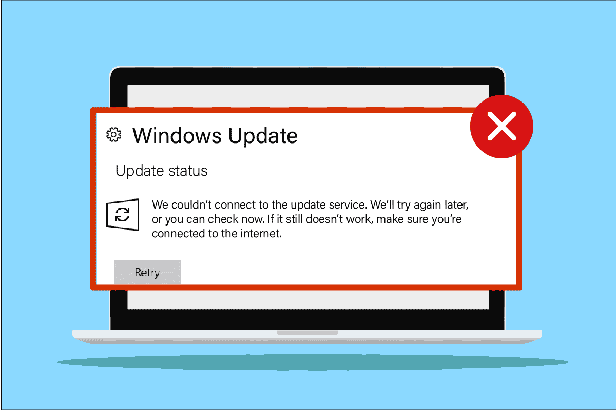 Поправете дека не можевме да се поврземе со услугата за ажурирање во Windows 10