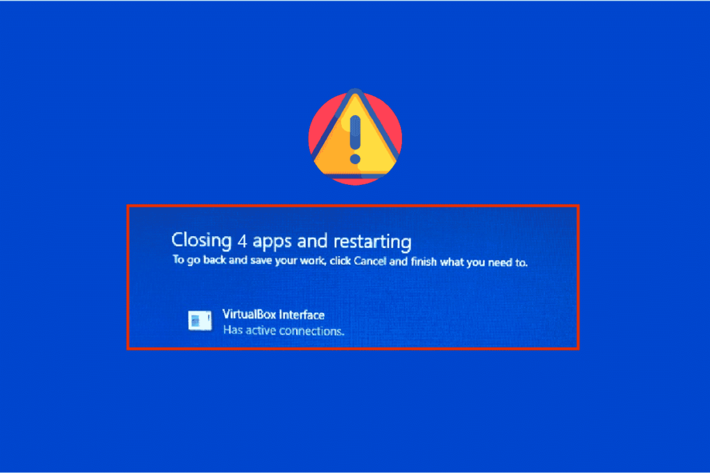 Fix VirtualBox Interface Has Active Connections Error Message