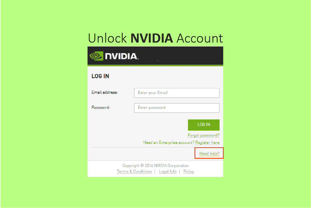 Fix Nvidia User Account Locked in Windows 10