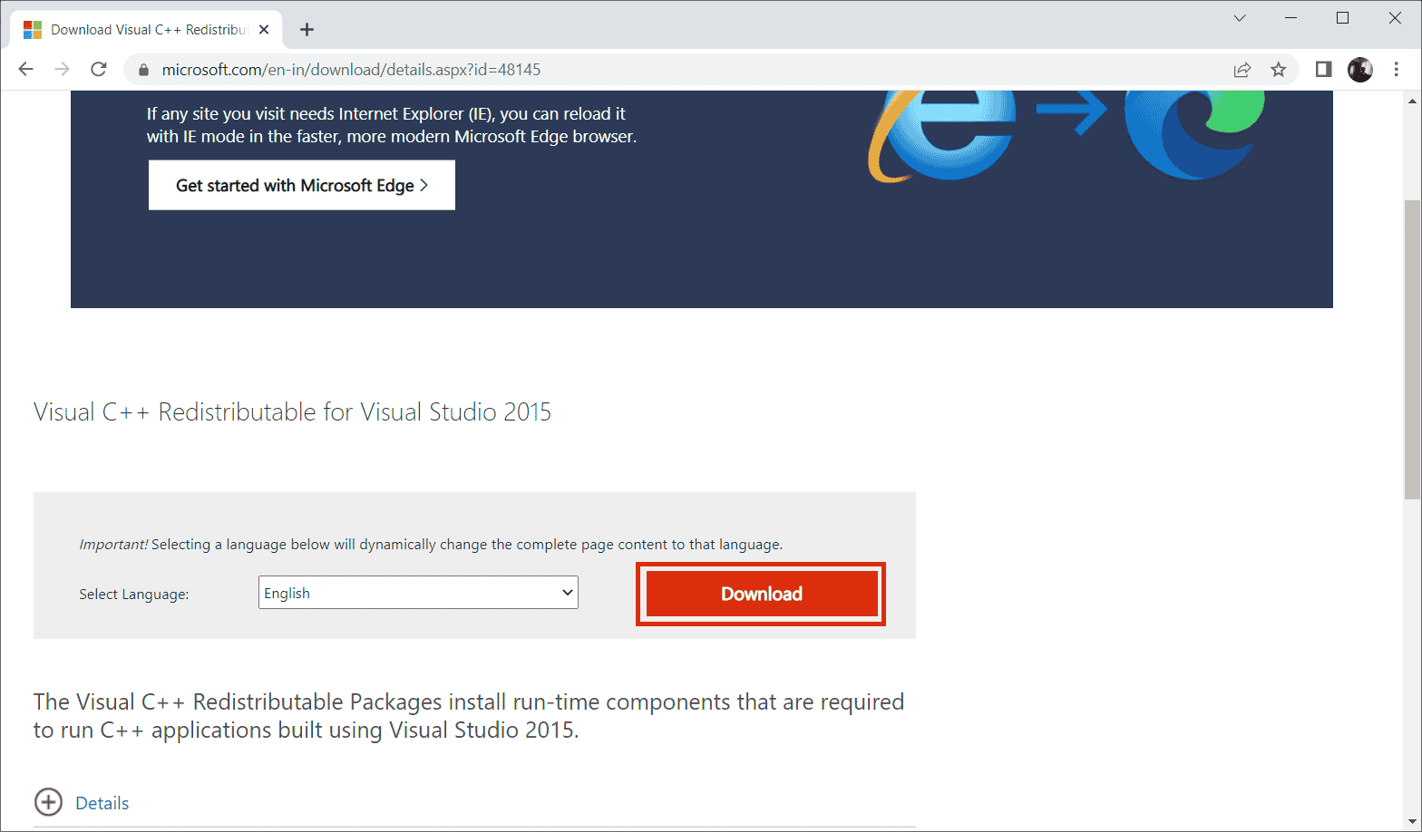 Click Download. Fix Error in wsclient.dll in Windows 10