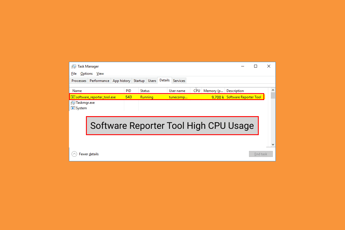 Fix Software Reporter Tool High CPU Usage in Windows 10