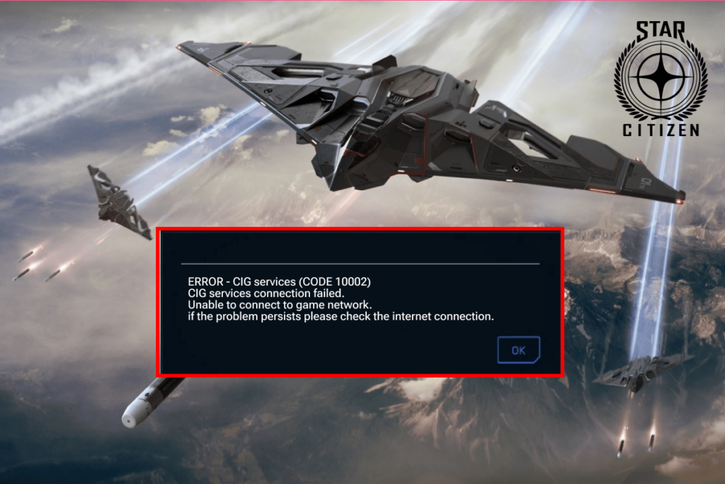 Fix Star Citizen Error 10002 in Windows 10