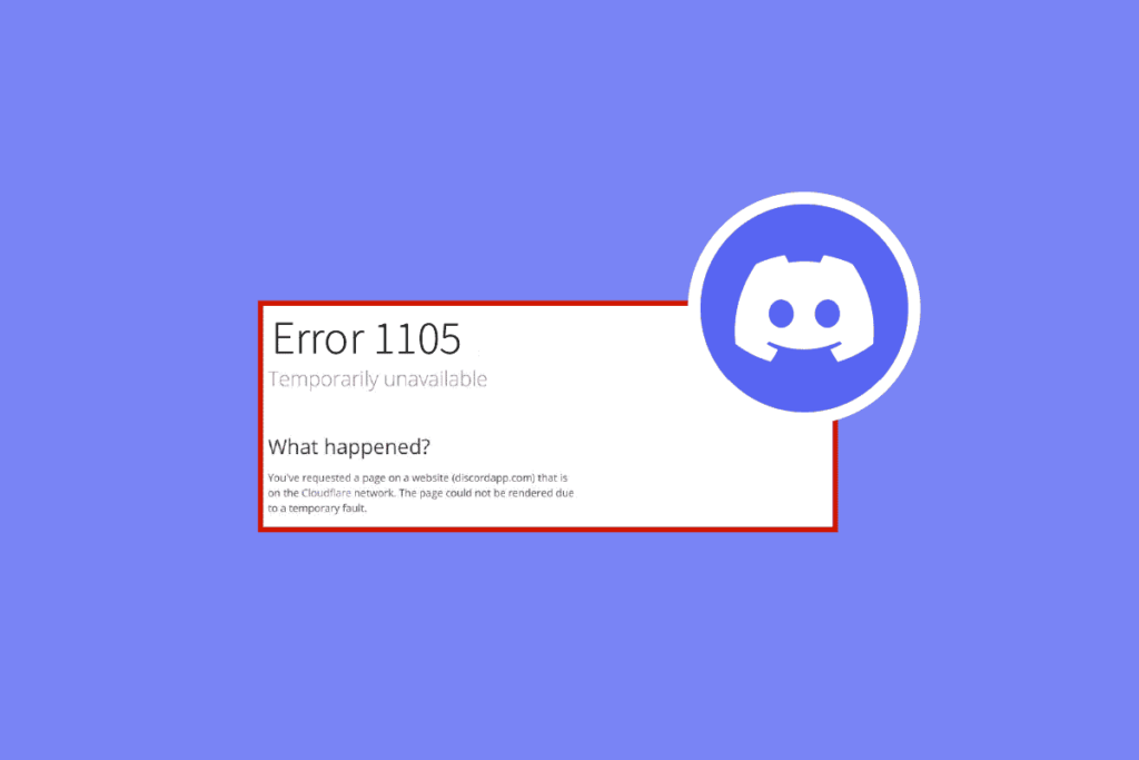 Fix Error 1105 Discord in Windows 10
