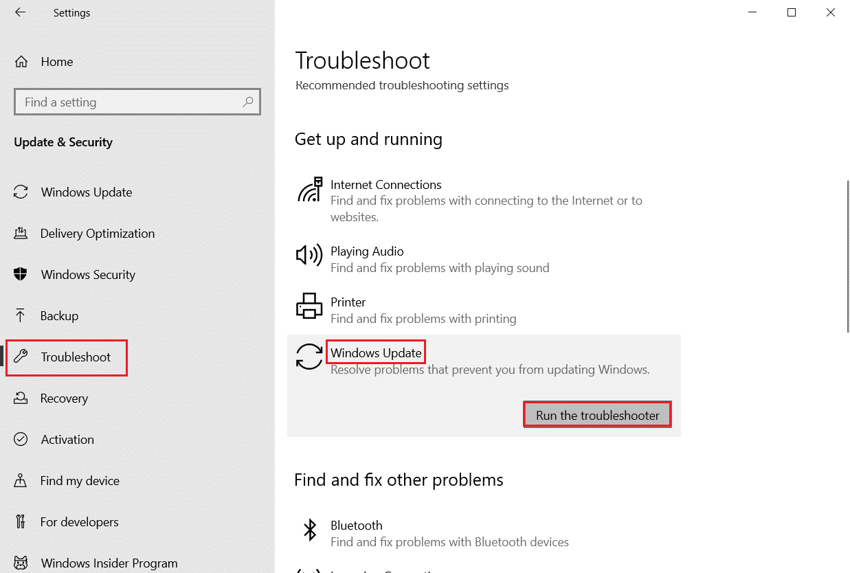 windows update troubleshooter. Fix 0x800f0831 Windows 10 Update Error