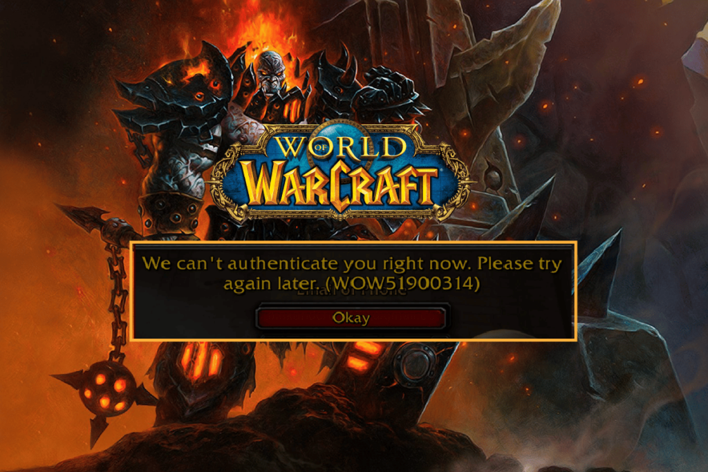 Fix WOW51900314 Error in Windows 10