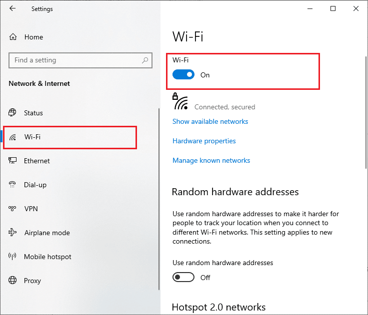 click on the Wi Fi tab and toggle on the Wi Fi button. Fix Intel Wireless AC 9560 Not Working