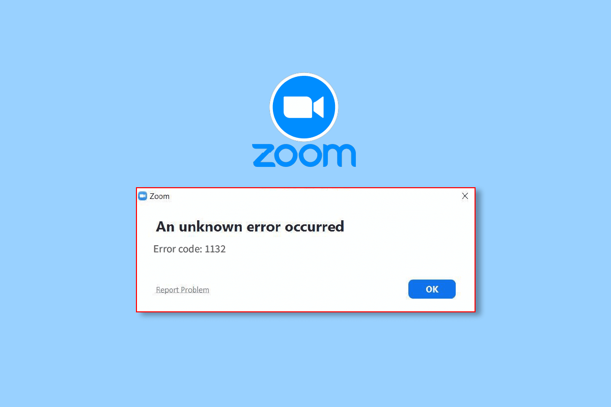 Fix Zoom Error 1132 in Windows 10
