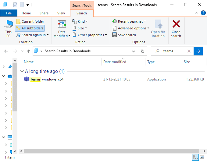 navigate to My downloads and run the Teams windows 64 setup file. Fix Teams Error caa7000a in Windows 10