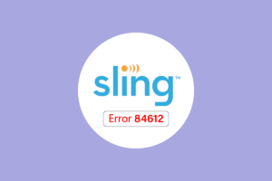 Fix Sling Error 8 4612 in Windows 10