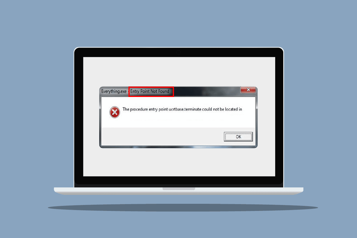 Fix The Procedure Entry Point Error on Windows