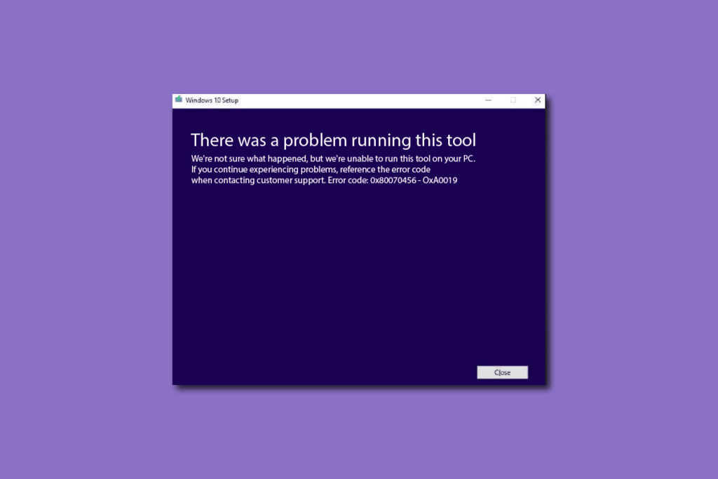 Fix Error Code 0x80070456 0xa0019 in Windows 10