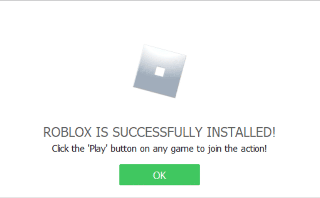 Roblox is successfully installed in PC. Fix Roblox Error Code 524
