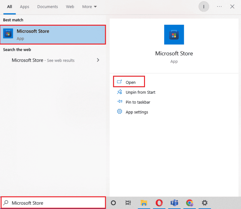 Öppna Microsoft Store. Fixa Skype High CPU-användning i Windows 10