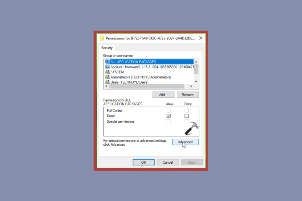 Fix The Application-Specific Permission Settings 10016 Error