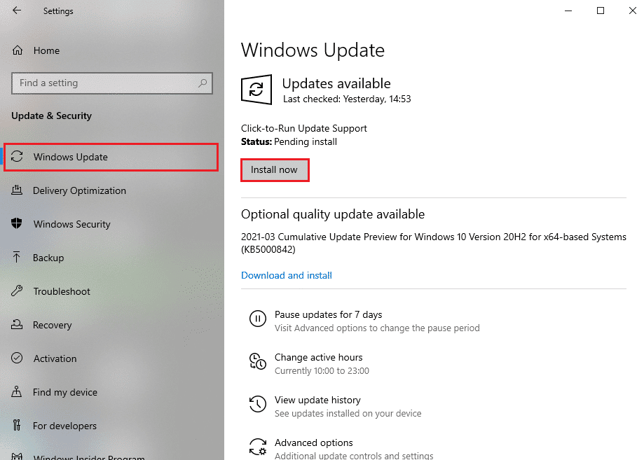 Click on install now to download the available updates. Fix Windows Spotlight Lock Screen Not Working