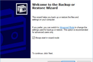 How to Restore NTBackup BKF File on Windows 10