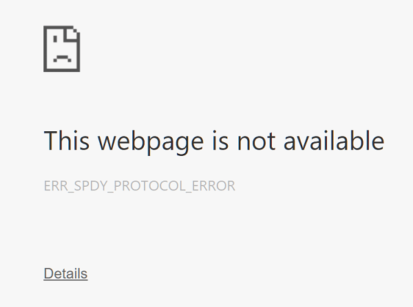 Betulkan Chrome err_spdy_protocol_error – TechCult