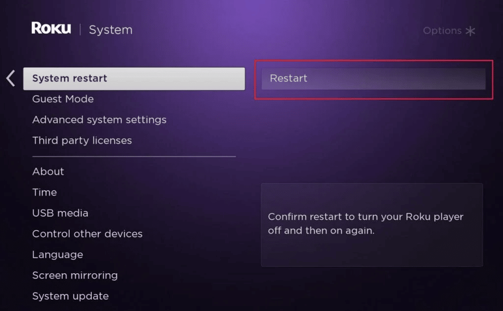 Select restart. How to Fix Roku History Channel Not Working