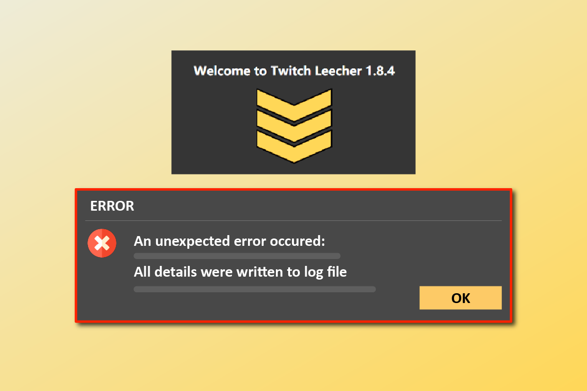 Fix Twitch Leecher Download Error