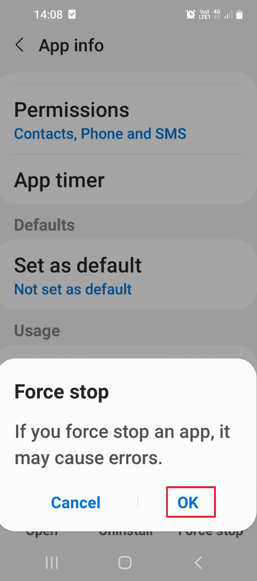Tap on the OK option in the Force stop confirmation screen. How to Fix Hulu Error Code 2 975