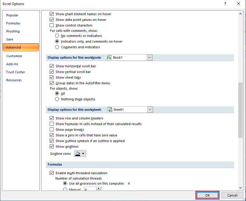 Click OK How to Fix Move Excel Column Error