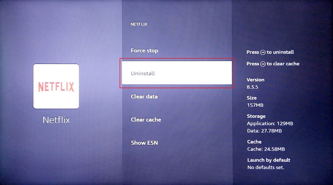 uninstall. how to improve Firestick performance