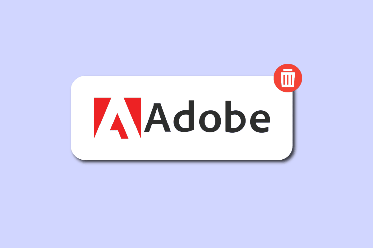 Hvordan kan du slette Adobe-konto