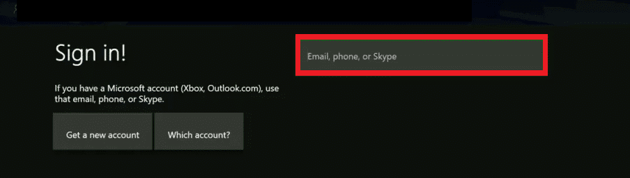Navigate to Sign in menu | | How Do You Recover Your Old Xbox One Account