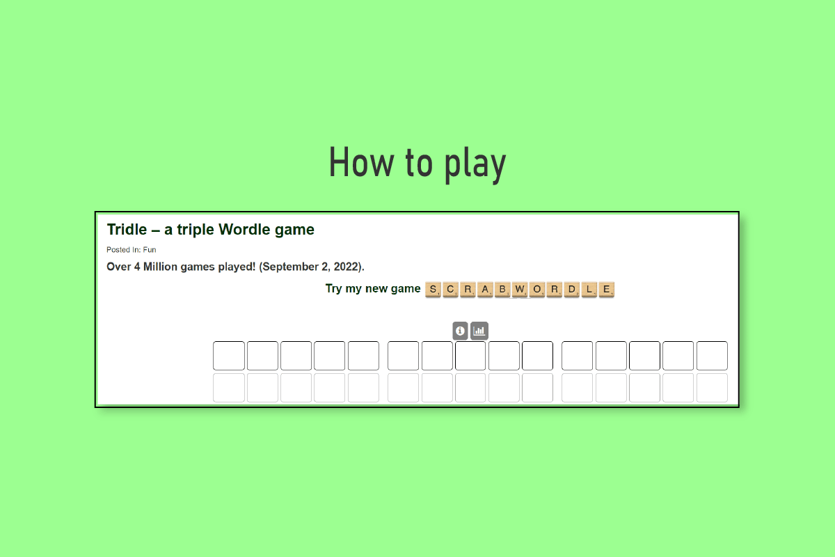 How to Play Tridle