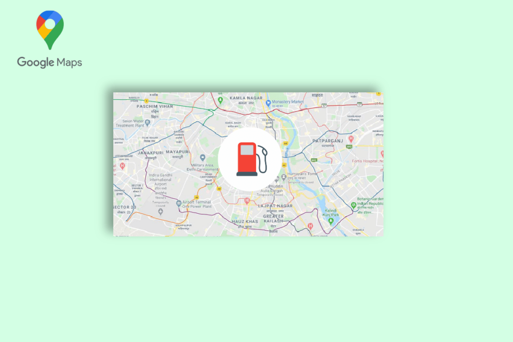 How to Find Nearest Gas Station on Google Maps