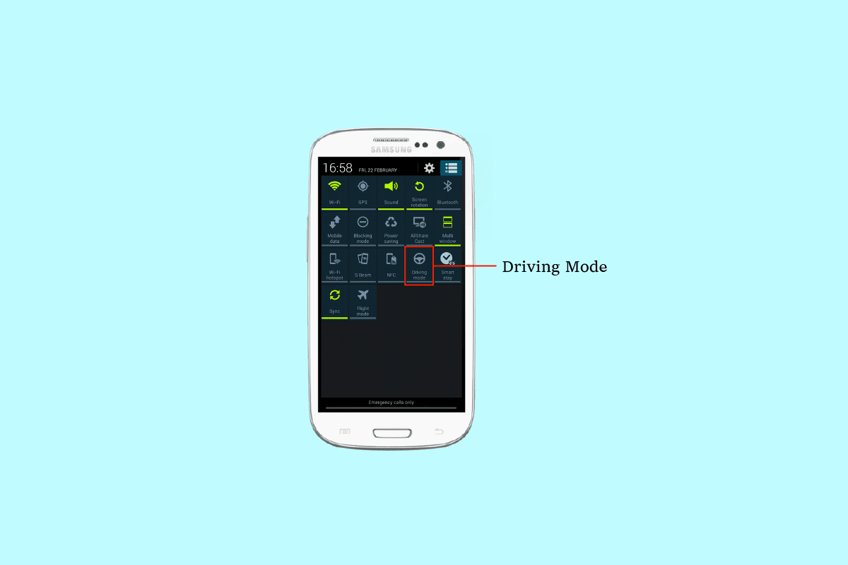 How to Turn on Samsung Galaxy S3 Driving Mode