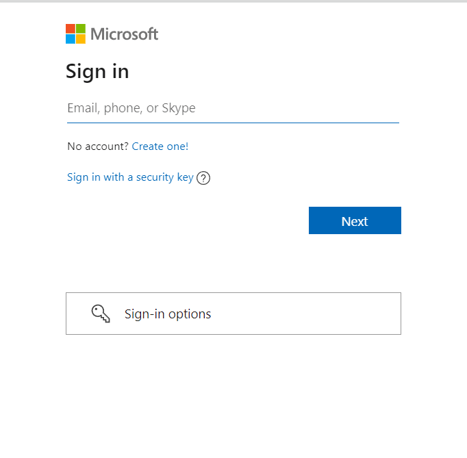 Sign in to your account 