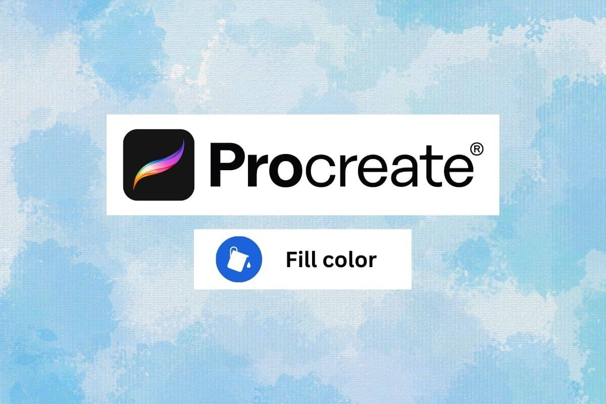 How to Fill Color in Procreate