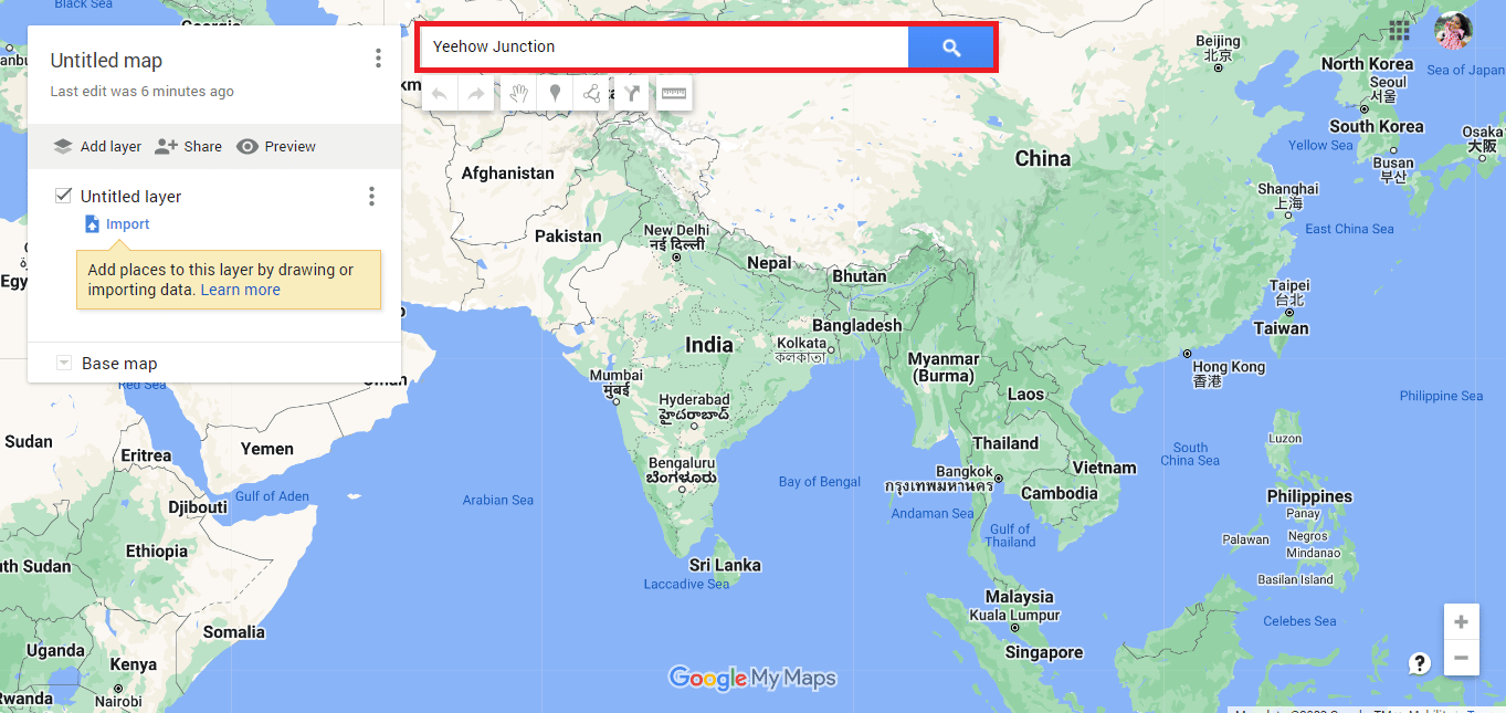 Type the required address then click on search icon. How to Draw Radius on Google Maps App