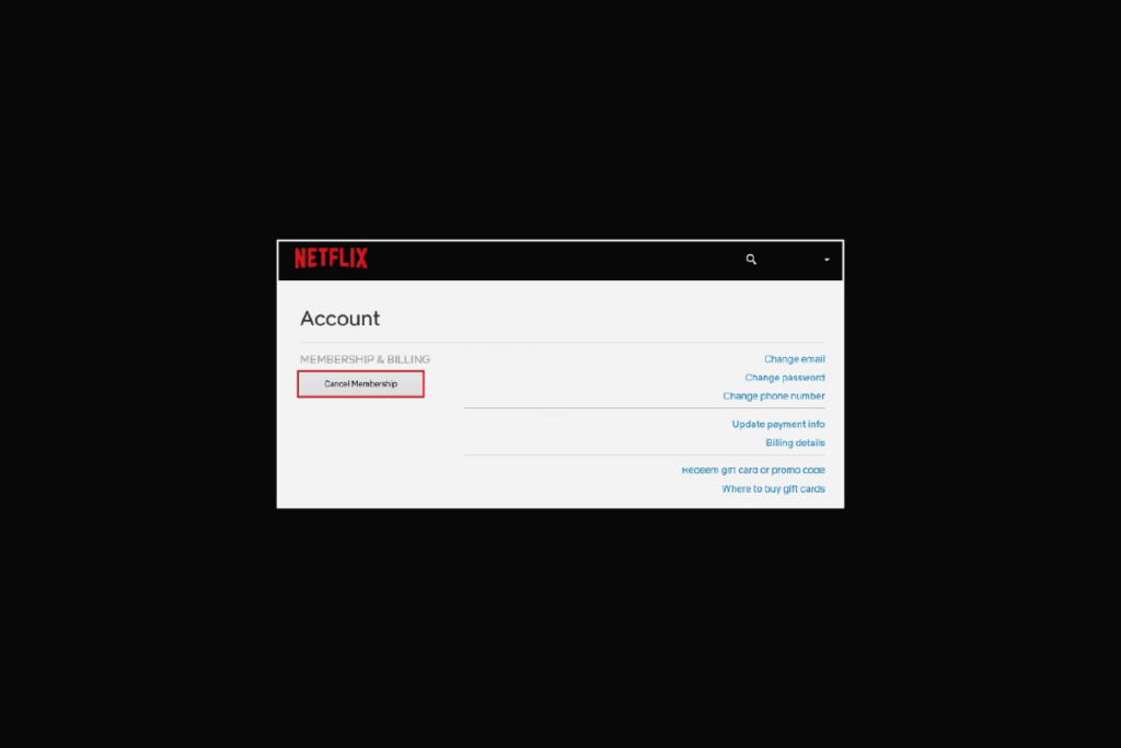 How to Cancel My Netflix Account