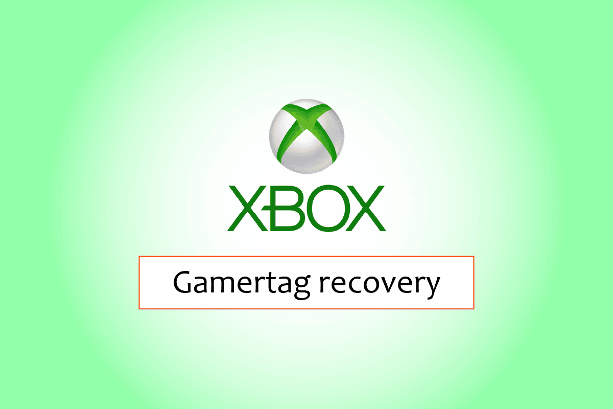 Xbox Gamertag recovery