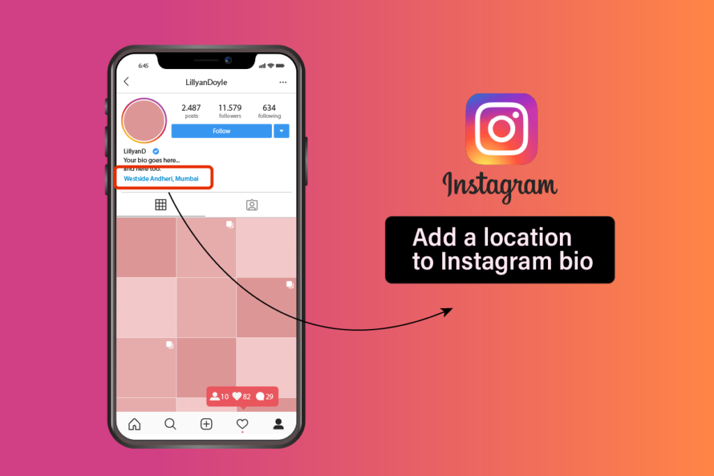 How to Add Location to Instagram Bio