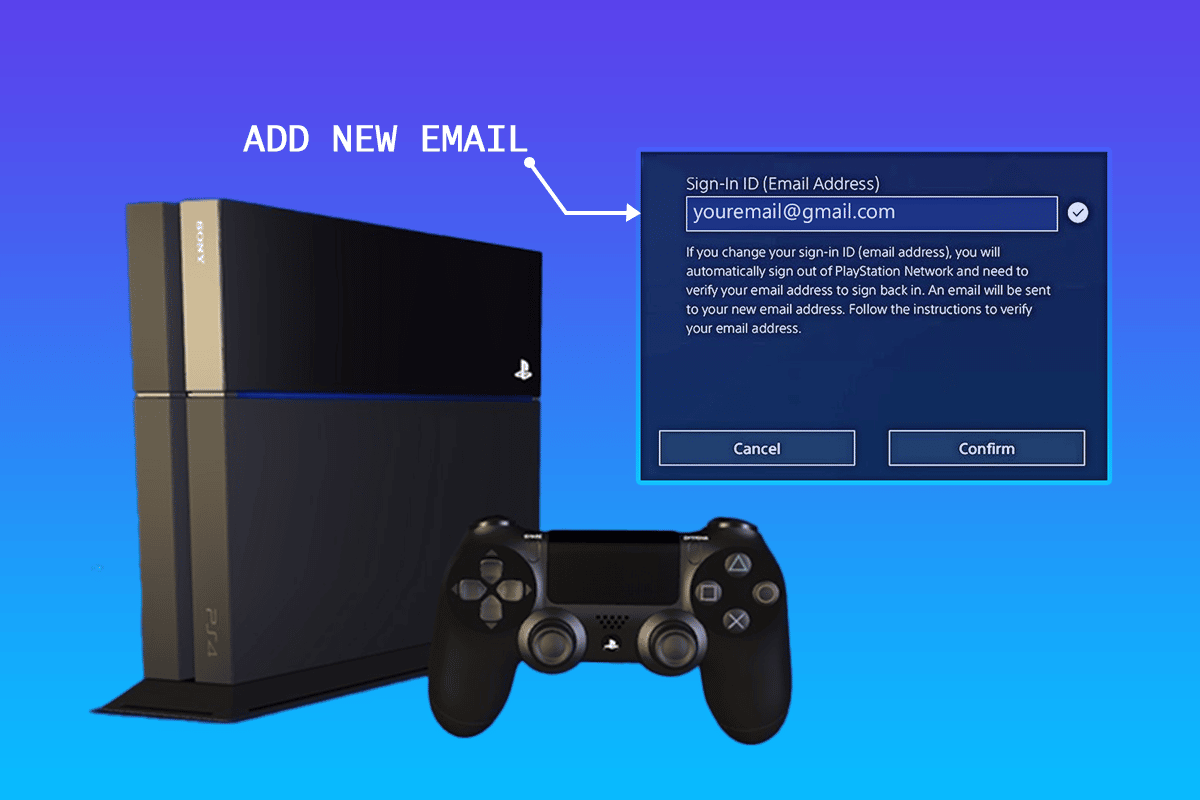 How Can You Change Your Email on PS4