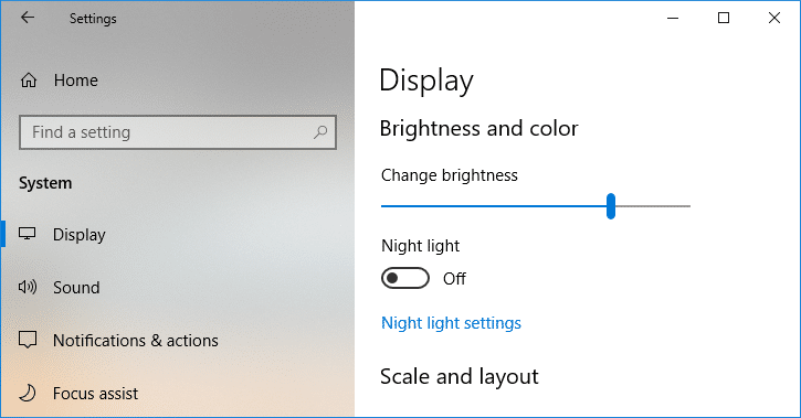 5 formas de ajustar el brillo de la pantalla en Windows 10