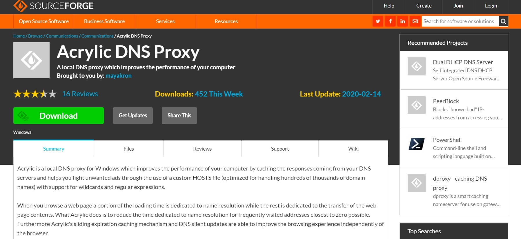 Proxy DNS acrylique | Logiciel proxy gratuit pour Windows 10