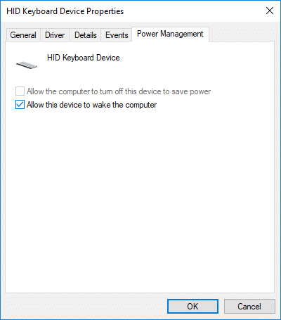Allow or Prevent Devices to Wake Computer in Windows 10