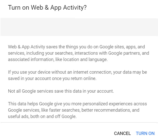 Also mark the checkbox which says Include Chrome history and activity from sites