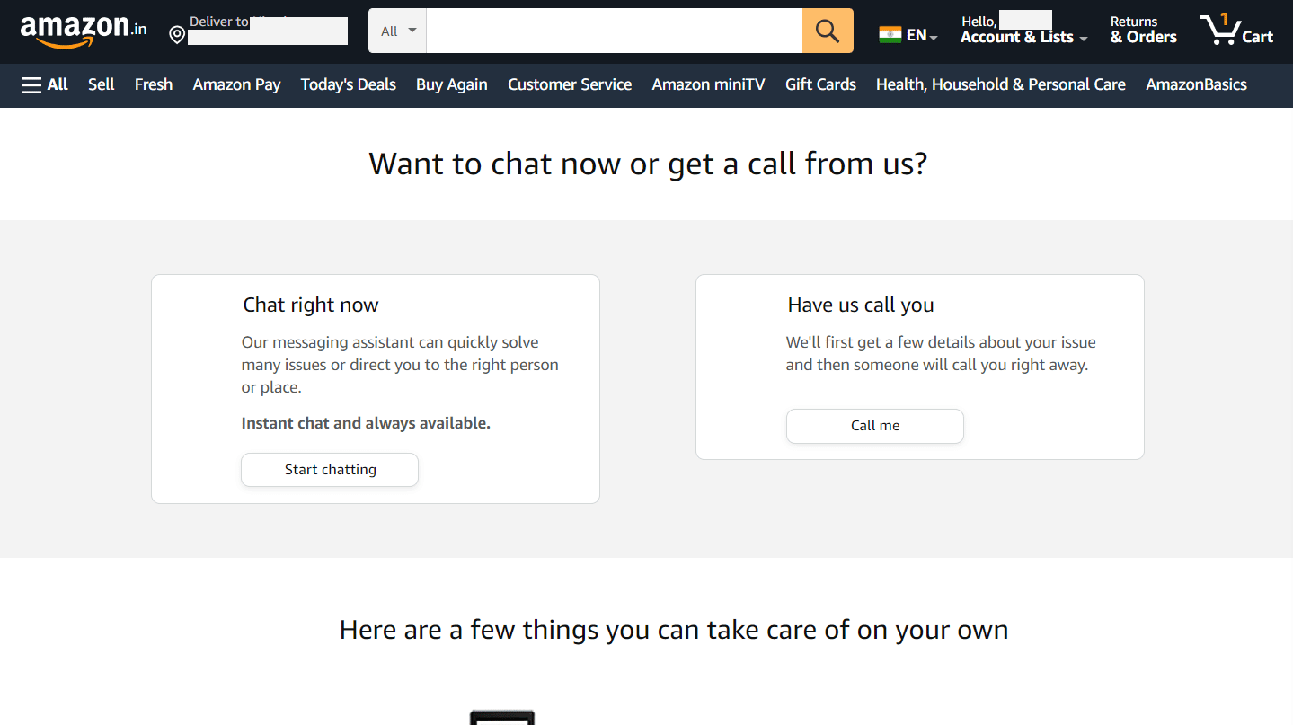 Amazon customer care | Amazon refunding trick