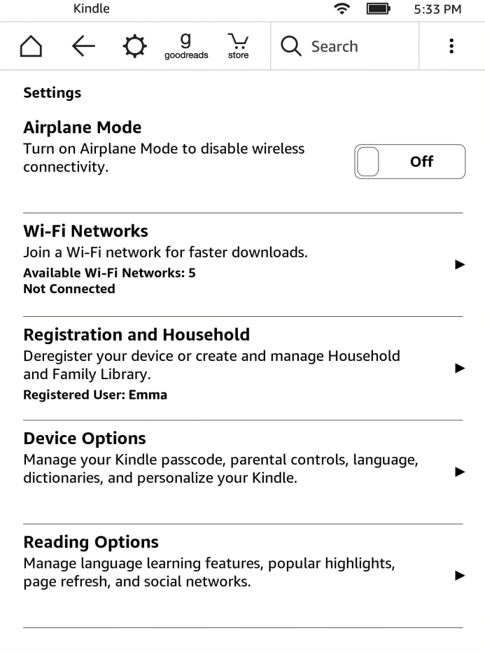 Amazon kindle settings. Fix Kindle Not Showing Up on PC