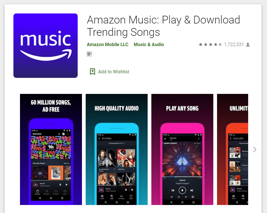 AmazonMusic | Best Legal Websites To Download Free Music