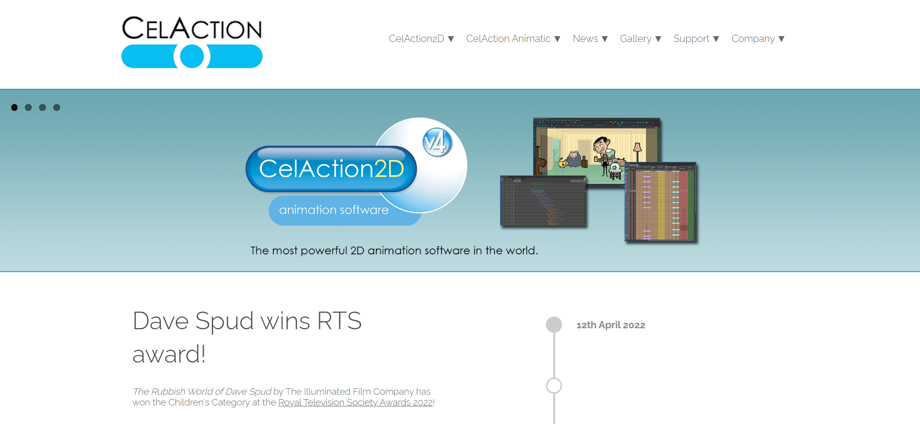 Calaction 2D. Best 2D Animation Software for Free
