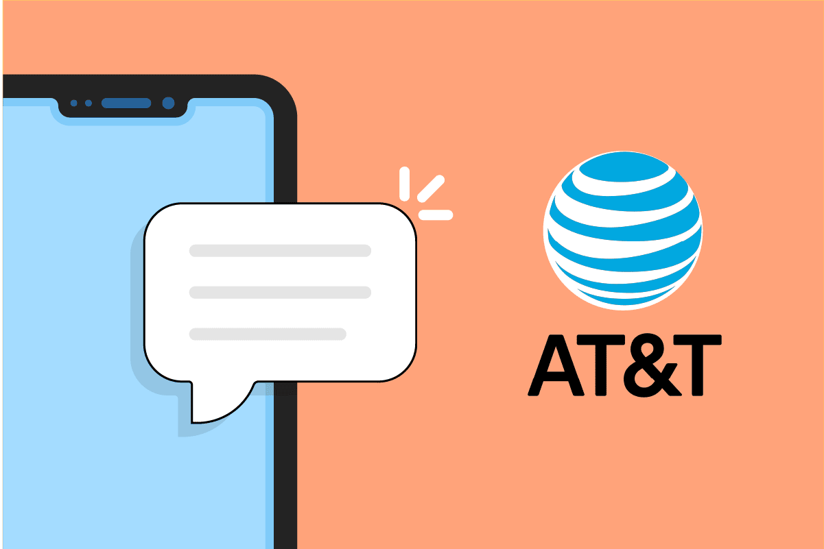 Você consegue ver mensagens de texto na AT&T?