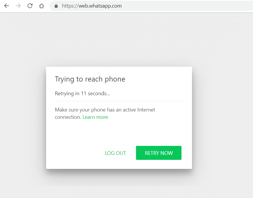Kan du ikke oprette forbindelse til WhatsApp Web? Reparer WhatsApp Web, der ikke virker!