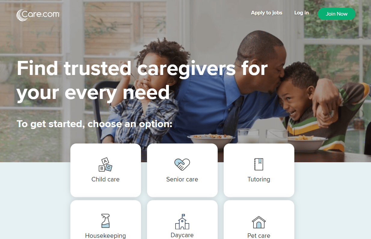 Care.com website