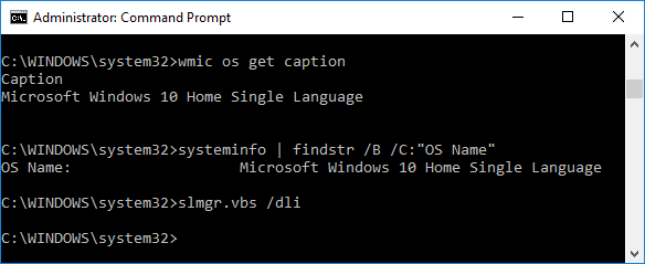 Check which Edition of Windows 10 you have in Command Prompt | Check which Edition of Windows 10 you have